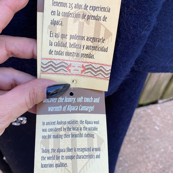 NEW BABY ALPACA SCARF 90 “ long - Picture 4 of 7